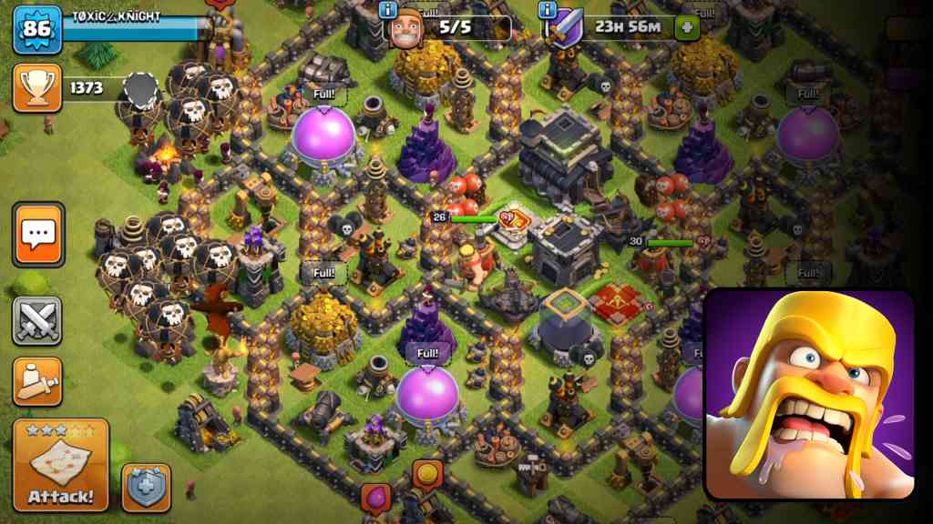 Clash of Clans Strategic Village Building