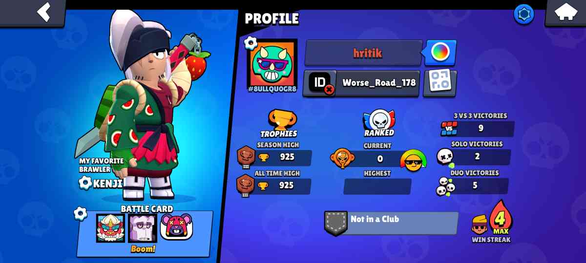 My Profile on Null’sBrawl